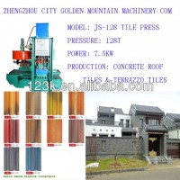 JS-400 terazzo roof tile making machine