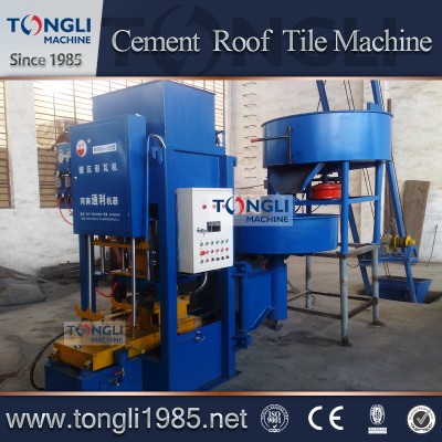 Fully Automatic Moulding Colored Cement Roof Tiles Making Equipment