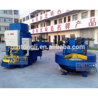 High capacity ceramic floor tile making machine