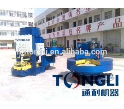 High capacity concrete floor tile polishing machine