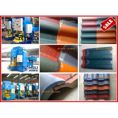 The unique ingredient and high quality roof tile machine