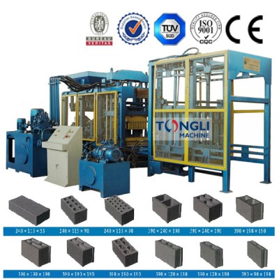 Different kinds of concrete block making machine price in india,hollow block making machine for construction machinery in sale