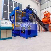 High Performance automatic concrete block making machine cement brick machine for hot sale