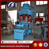 Concrete Cement Terrazzo Tile Making Machine/China Automatical concrere roof floor tile making machine